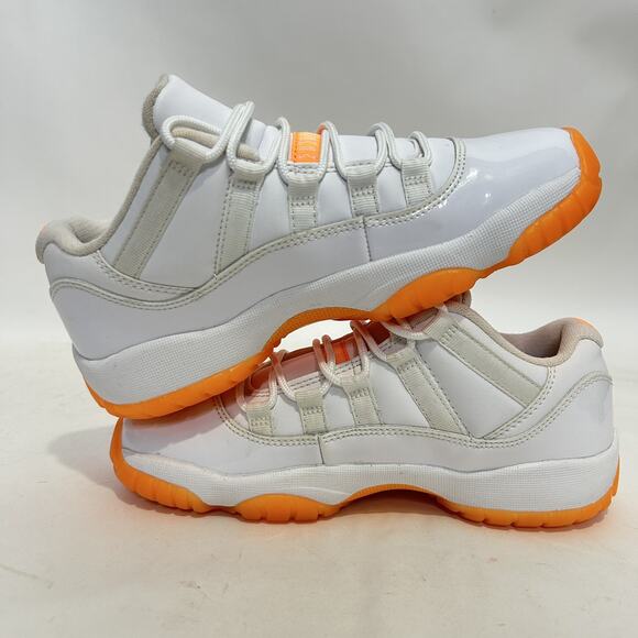 Nike Air Jordan 11 Retro Low GS “Citrus Orange” - Picture 3 of 8